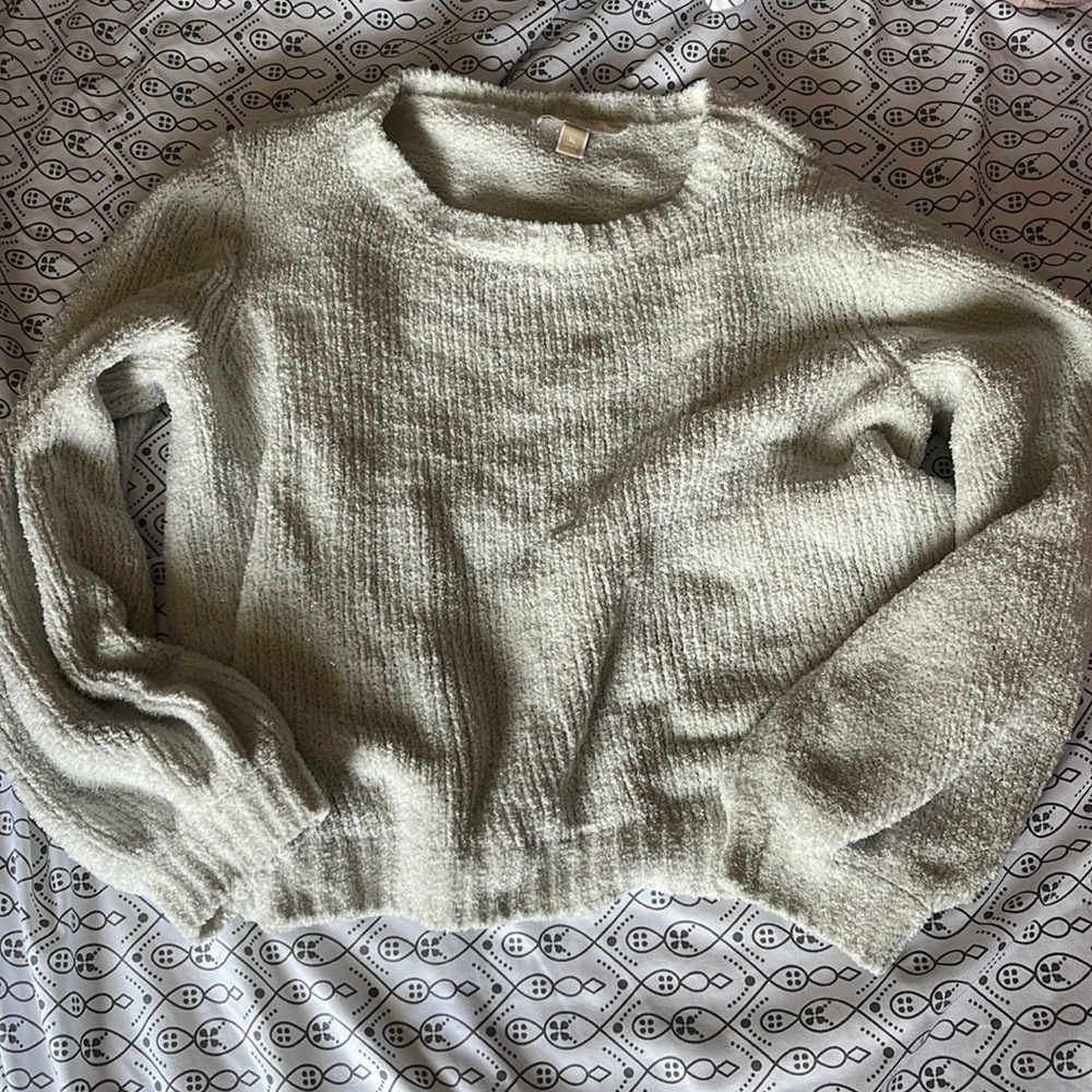 Michael Kors MK Puffy Knit Sweater